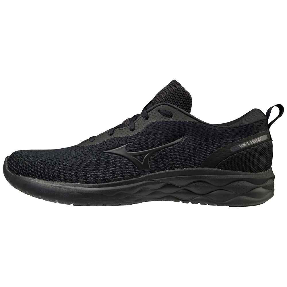 Mizuno Wave Revolt Női Futócipő Fekete/Fekete TBZ157493